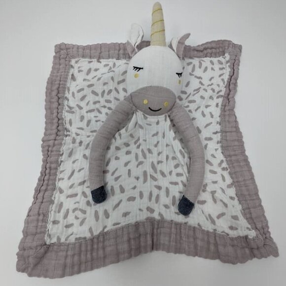𝅺LULUJO Unicorn Lovey Baby Blanket - Picture 1 of 4